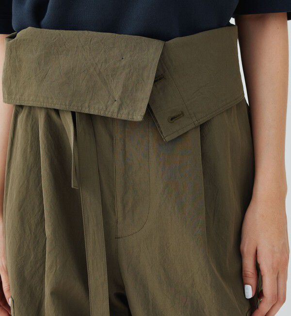 GALERIE VIE「ラミーコンパクト ミリタリースーツパンツ」|その他|