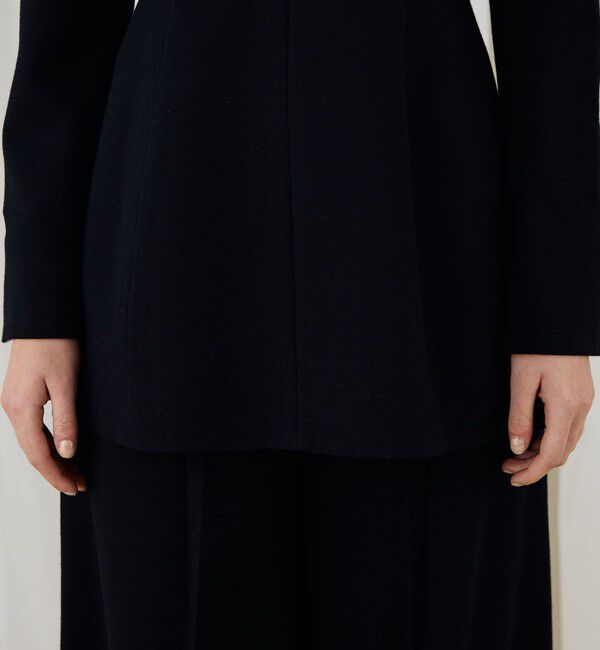 DES PRES「ウールジョーゼット プルオーバーブラウス」|シャツ・ブラウス|