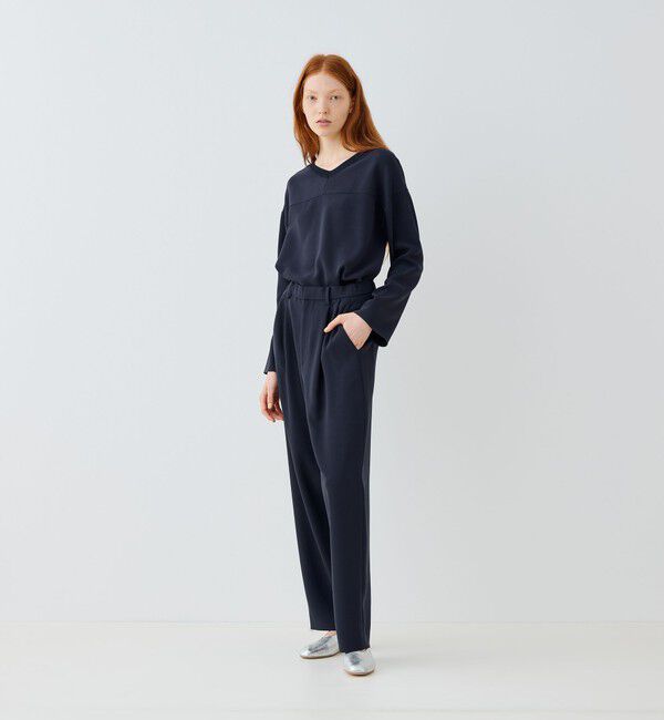 GALERIE VIE「ダブルクロス プルオーバーシャツ」|シャツ・ブラウス|