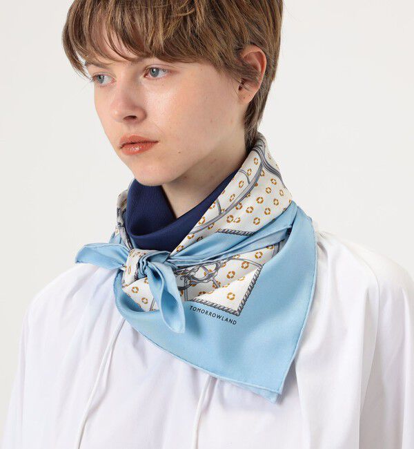 TOMORROWLAND GOODS「TOMORROWLAND CARRIAGE スカーフ」|バンダナ・スカーフ|