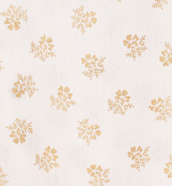 SOULEIADO「コットンボイルプリント ピンタックフリルブラウス」|シャツ・ブラウス|