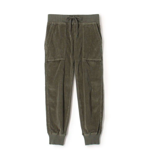 JAMES PERSE「コットンコーデュロイ 裾リブパンツ WUSC1677」|その他|58 ダークグリーン系