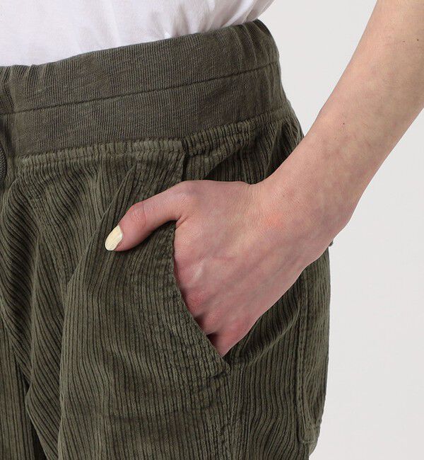 JAMES PERSE「コットンコーデュロイ 裾リブパンツ WUSC1677」|その他|