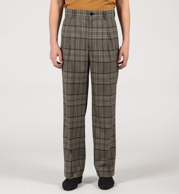 TOMORROWLAND MENS「ハルトウール 1プリーツ バレルパンツ」|スラックス|