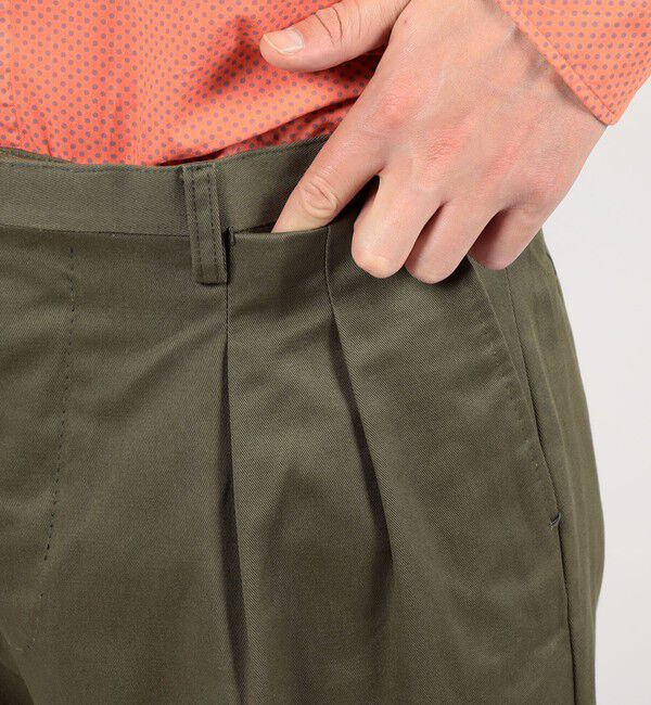 TOMORROWLAND MENS「TOMORROWLAND PILGRIM コットンツイル チノパンツ」|スラックス|