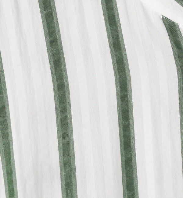 GALERIE VIE「ソフトストライプ ベルデッドシャツワンピース」|ワンピース|