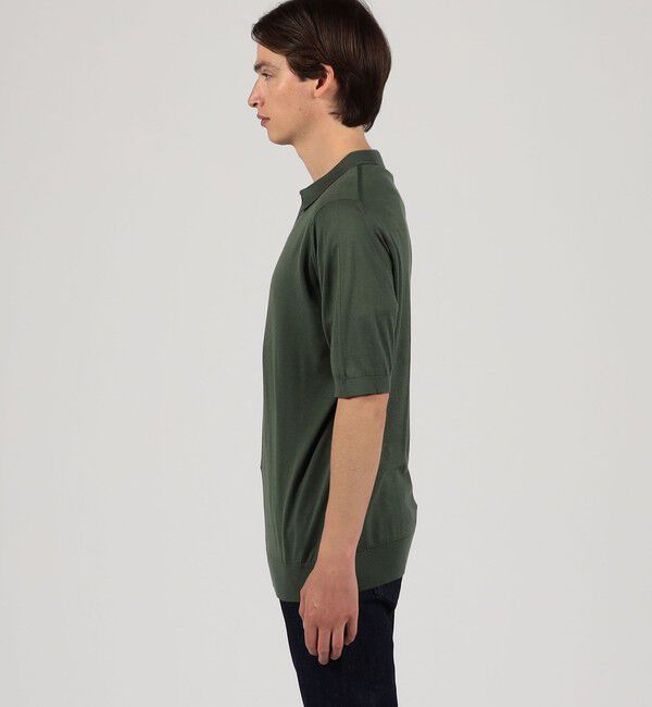 TOMORROWLAND BUYING WEAR「JOHN SMEDLEY DONNELLY コットン スキッパーニット」|ニット・セーター|