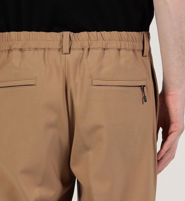 TOMORROWLAND MENS「ポリエステルウール イージースラックス」|スラックス|