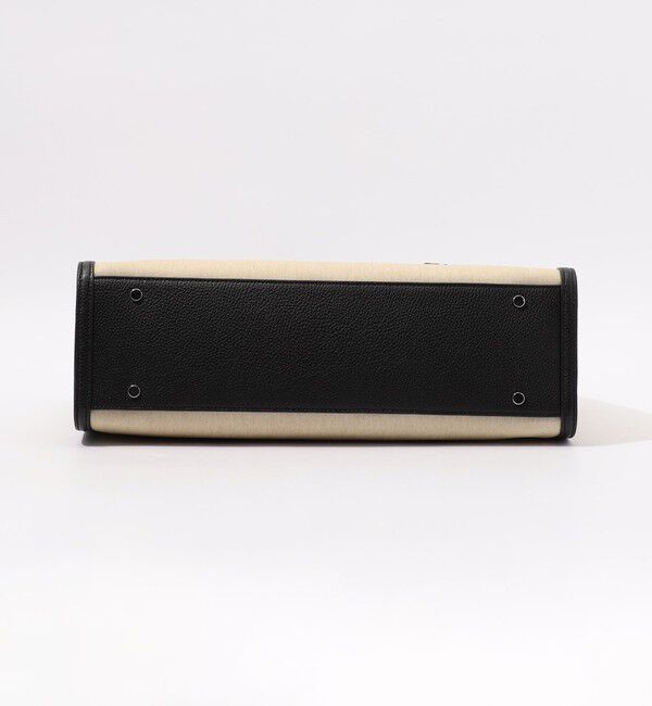 TOMORROWLAND GOODS「TOMORROWLAND キャンバスレザーコンビ トートバッグ」|トートバッグ|