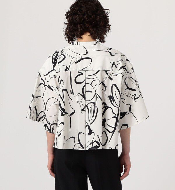 TOMORROWLAND GOODS「WRITEWELL big pocket ハーフスリーブシャツ」|シャツ・ブラウス|