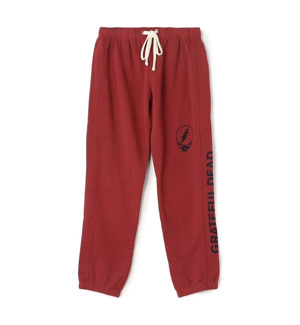 JAMES PERSE「GRATEFUL DEADグラフィックプリント スエットパンツ WQU1930BGA」|その他|35 レッド