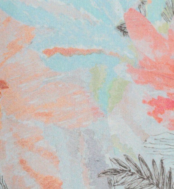 MACPHEE「スカーフプリント イージーストレートパンツ」|その他|