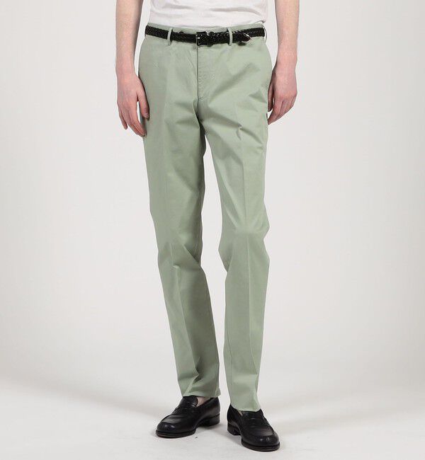 TOMORROWLAND MENS「アイスコットンチノ スリムパンツ」|チノ|