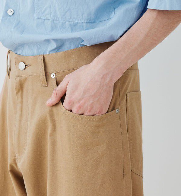 GALERIE VIE「ノンマーセライズドコットン５ポケットパンツ」|チノ|