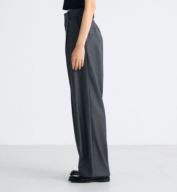 Edition「Super130's Loro Piana テーパードスラックス」|スラックス|