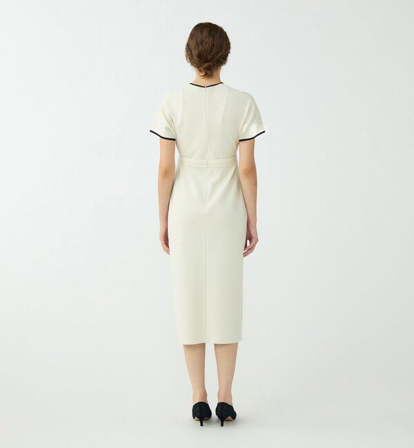 Ballsey「ミラノリブ ウエストタックワンピース」|ワンピース|