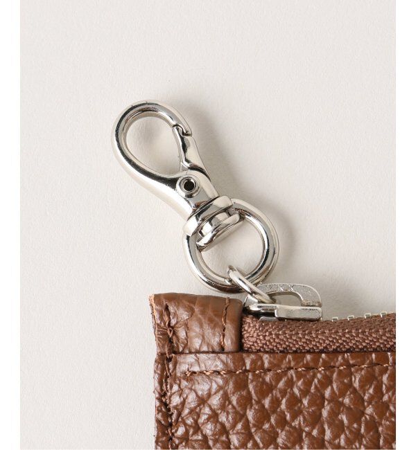  「【blancle/ ブランクレ】T.LETHER SEMI CIRCLE POUCH」|ポーチ|