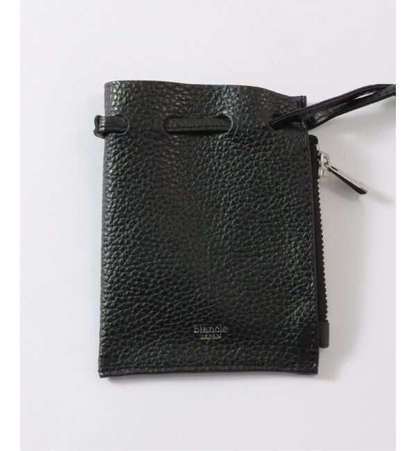  「【blancle/ ブランクレ】S.LETHER Minimini zip draw」|ショルダー・メッセンジャー|