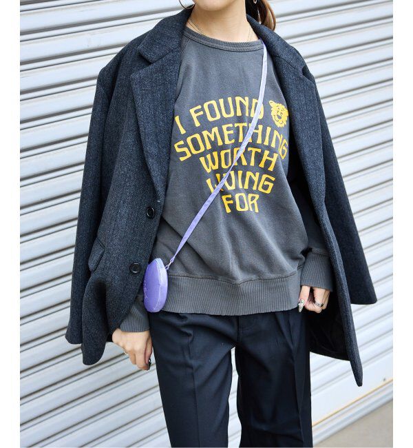 JOINT WORKS「Mixta/ミクスタ CREW NECK MIXTIGER」|スウェット・ジャージ|ブラック