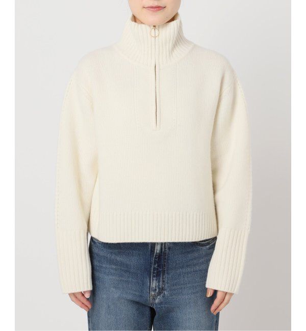 Plage「pooginook zip up ニット」|ニット・セーター|