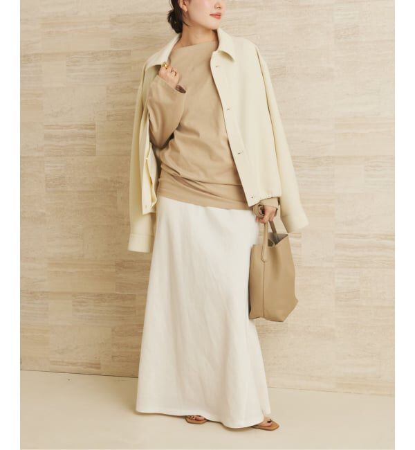 Plage「Long Sleeves Blousing Teeシャツ」|Tシャツ・カットソー|