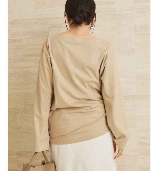 Plage「Long Sleeves Blousing Teeシャツ」|Tシャツ・カットソー|