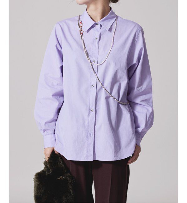 IENA LA BOUCLE「IENA LA BOUCLE レギュラーカラーシャツ」|シャツ・ブラウス|