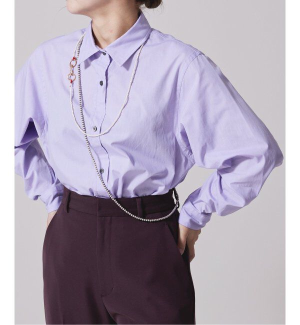 IENA LA BOUCLE「IENA LA BOUCLE レギュラーカラーシャツ」|シャツ・ブラウス|