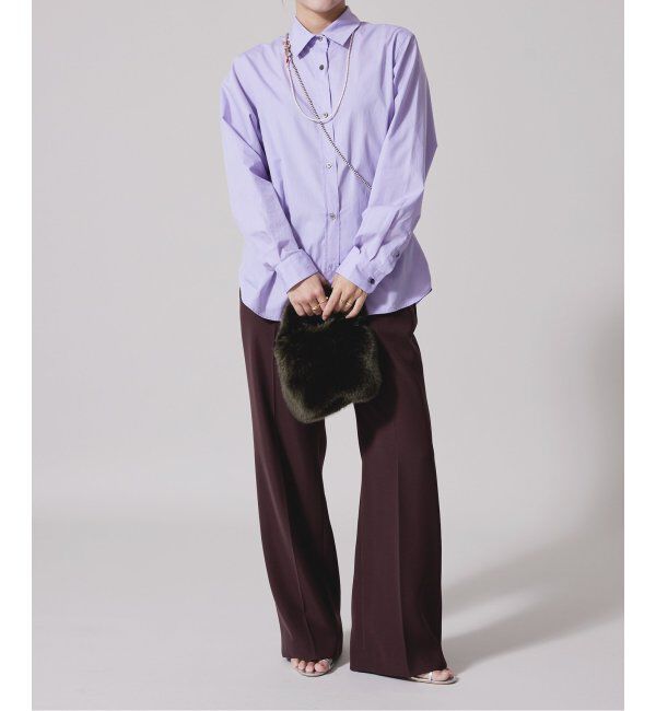 IENA LA BOUCLE「IENA LA BOUCLE レギュラーカラーシャツ」|シャツ・ブラウス|