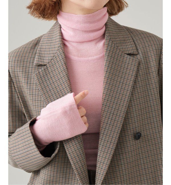 IENA LA BOUCLE「IENA LA BOUCLE SHERLOCK タートルネックプルオーバー」|ニット・セーター|ピンク B