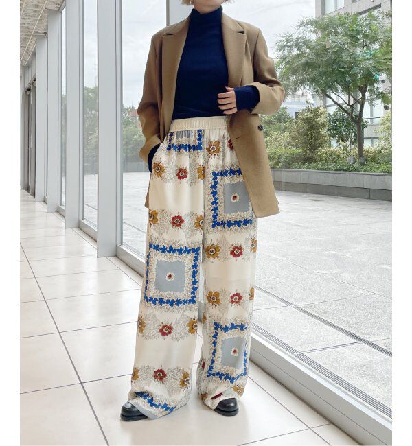 IENA LA BOUCLE「IENA LA BOUCLE ヒストリカルボタニーパンツ」|その他|