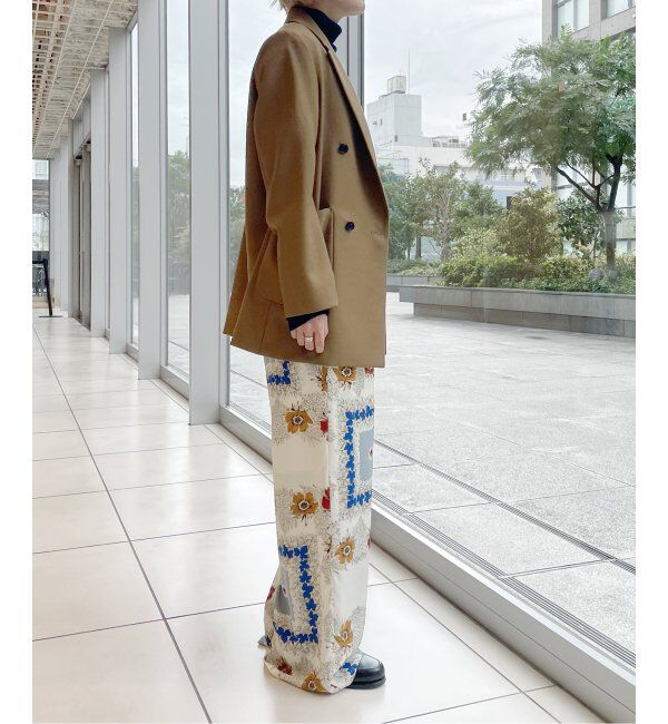 IENA LA BOUCLE「IENA LA BOUCLE ヒストリカルボタニーパンツ」|その他|