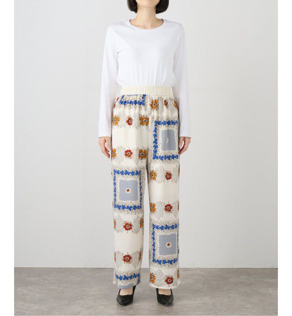 IENA LA BOUCLE「IENA LA BOUCLE ヒストリカルボタニーパンツ」|その他|