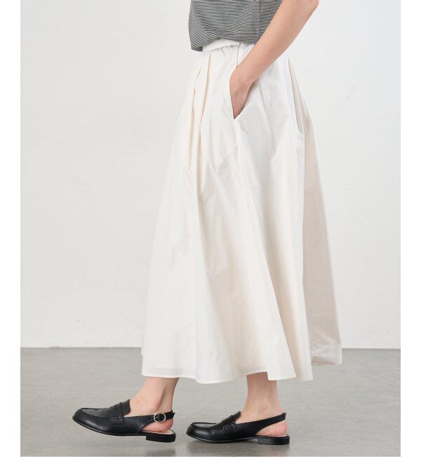 IENA「タフタフレアスカート」|スカート|