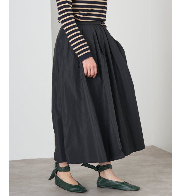 IENA「タフタフレアスカート」|スカート|