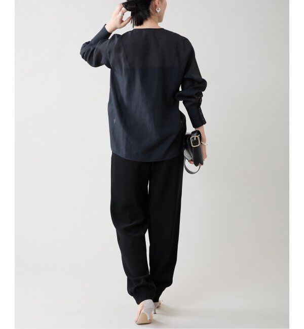 VERMEIL par iena「《WEB限定/追加2》シアーブラウス」|シャツ・ブラウス|