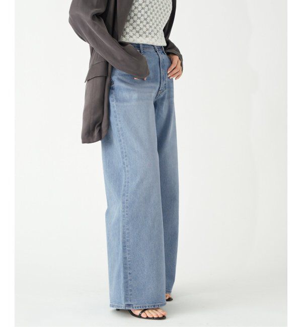 IENA「YANUK/ヤヌーク KATE ルーズバギーデニム 57152081」|デニム|