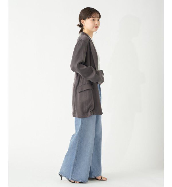 IENA「YANUK/ヤヌーク KATE ルーズバギーデニム 57152081」|デニム|