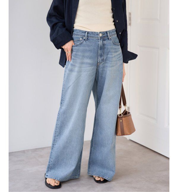 IENA「YANUK/ヤヌーク KATE ルーズバギーデニム 57152081」|デニム|