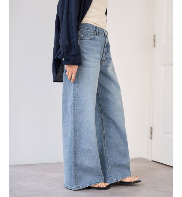 IENA「YANUK/ヤヌーク KATE ルーズバギーデニム 57152081」|デニム|