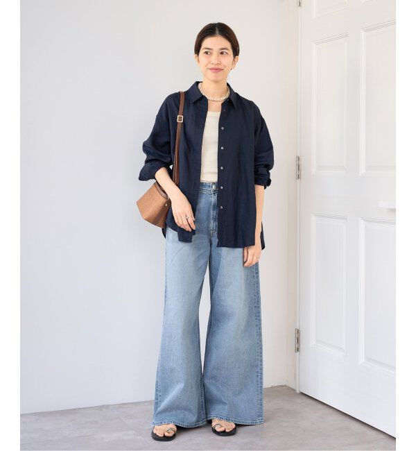 IENA「YANUK/ヤヌーク KATE ルーズバギーデニム 57152081」|デニム|
