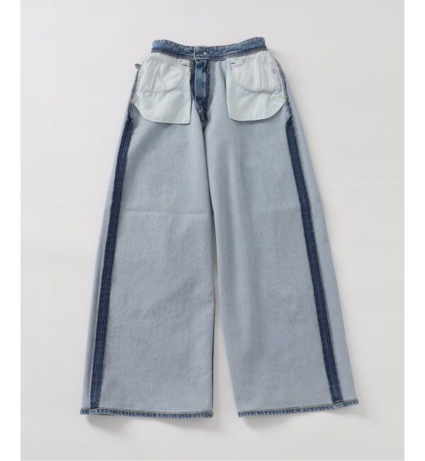 IENA「YANUK/ヤヌーク KATE ルーズバギーデニム 57152081」|デニム|