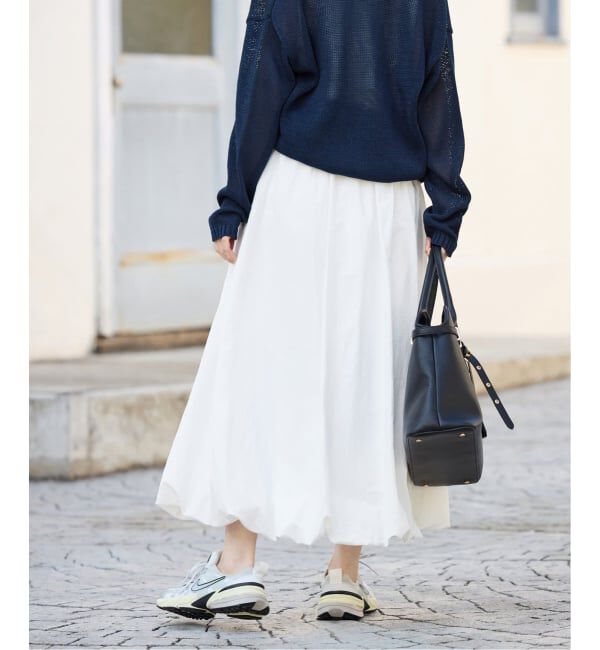 SLOBE IENA「《WEB限定/追加2》バルーンイージースカート」|スカート|