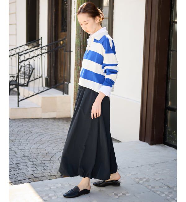 SLOBE IENA「《WEB限定/追加2》バルーンイージースカート」|スカート|