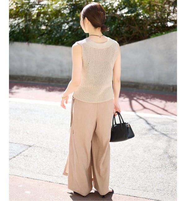 SLOBE IENA「《WEB限定/追加》ラップジャージパンツ」|その他|