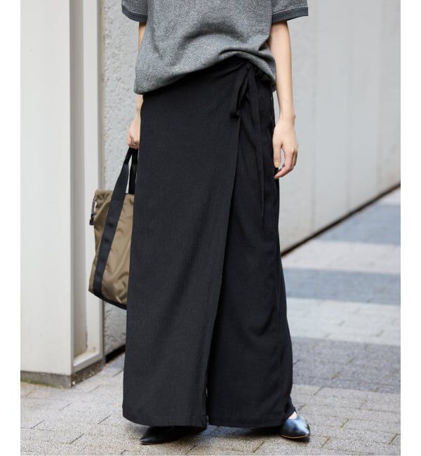 SLOBE IENA「《WEB限定/追加》ラップジャージパンツ」|その他|