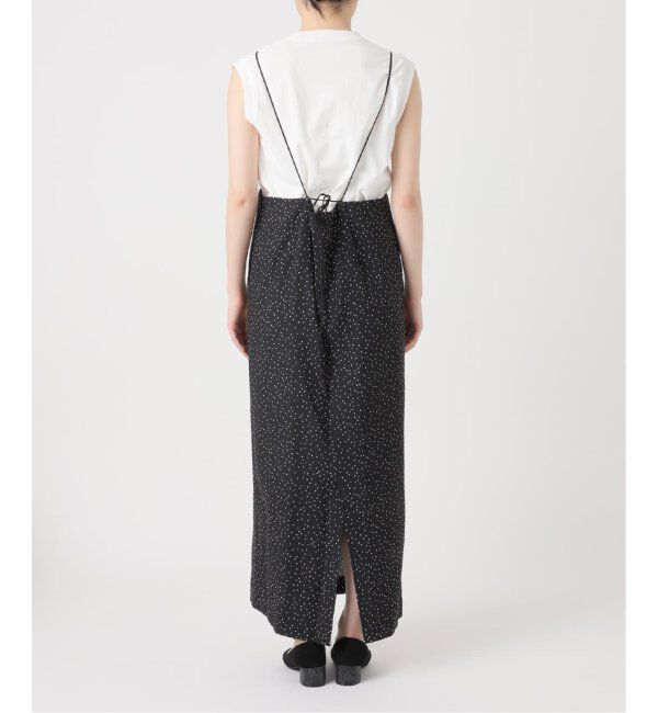 SLOBE IENA「《追加/2枚セット》アイラインキャミワンピース&times;ノースリーブTEEセット」|ワンピース|