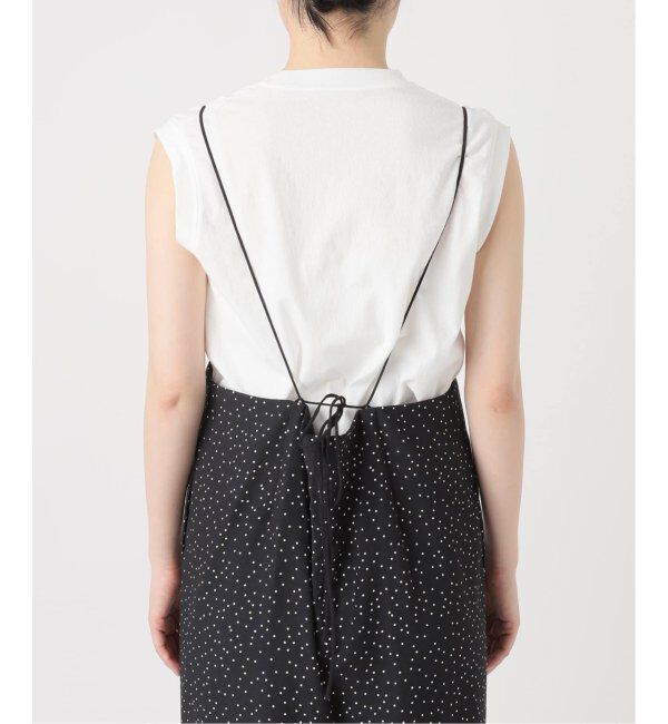 SLOBE IENA「《追加/2枚セット》アイラインキャミワンピース&times;ノースリーブTEEセット」|ワンピース|