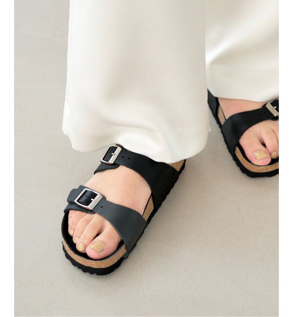 IENA「BIRKENSTOCK/ビルケンシュトック 別注 Sydney LENA Black」|サンダル|