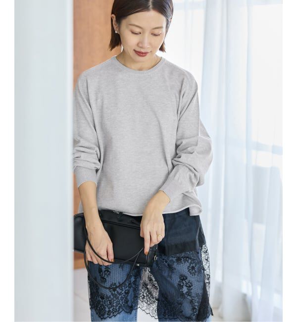 IENA「《追加4予約》LEVITAコットンプルオーバー」|ニット・セーター|